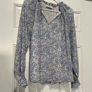 Red Dress Boutique Printed Blouse size small